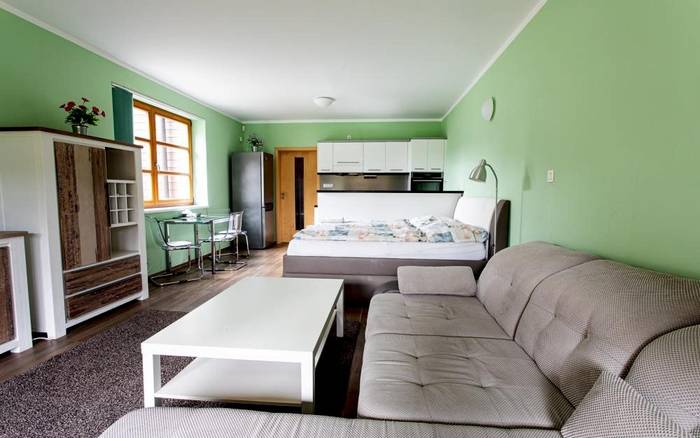 Apartmán 1kk s kuchyňkou