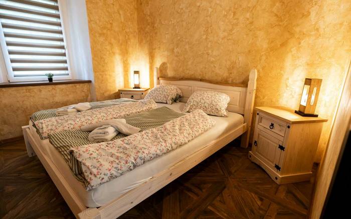 Dvoulůžkový apartmán v podkroví Vildštejn II