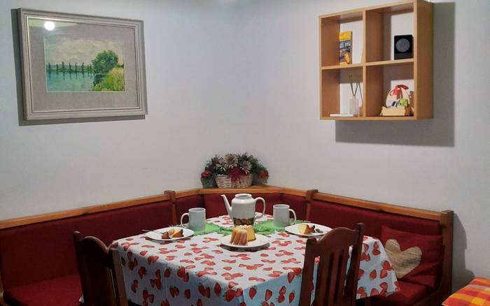 Mezonetový apartmán - kuchyň