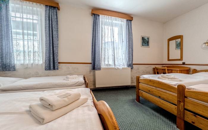 Čtyřlůžkový pokoj