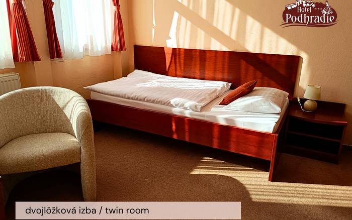 Dvojlôžková izba s oddelenými lôžkami