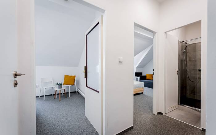 54/55 Dvoupokojový podkrovní apartmán