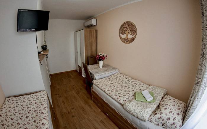 Apartmán B - spálňa