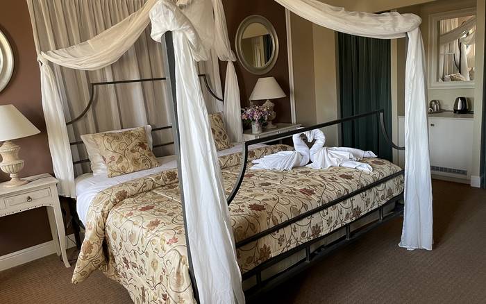 Dvoulůžkový pokoj DELUXE (double bed) s infra saunou