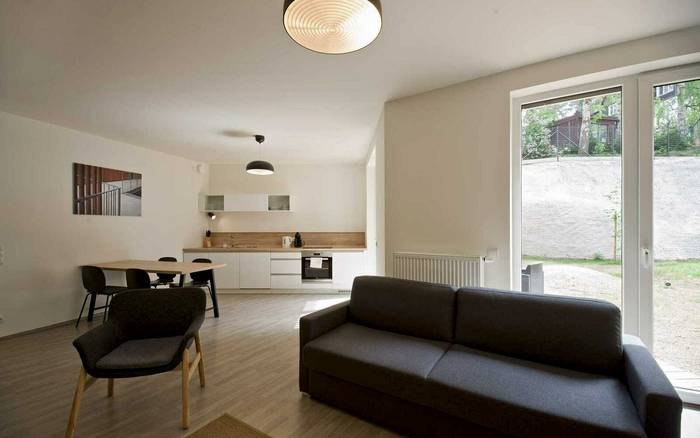 Apartmán 2+kk s balkonem nebo terasou, Apartmán 3+kk s balkonem nebo terasou