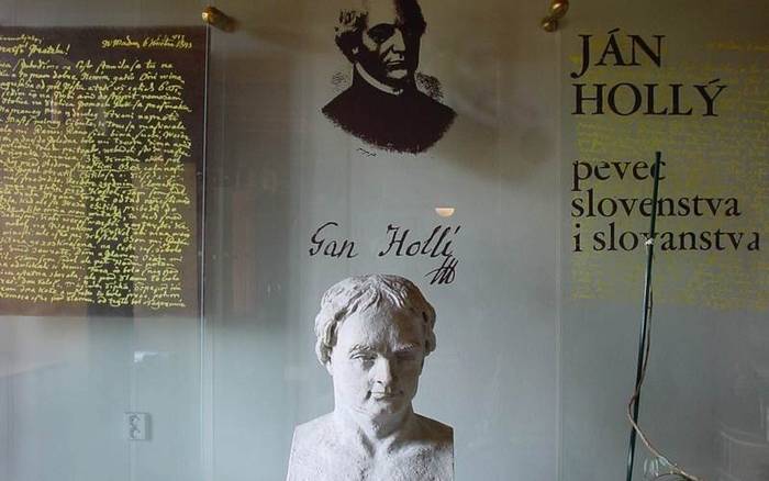 Memorial room of J. Holly in Dobra Voda