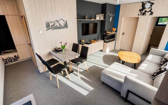 Apartmán s 1 spálňou a terasou