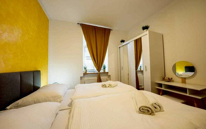 Dvoulůžkový apartmán se dvěma přistýlkami (Rezidence)