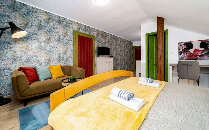 A4 Dvoulůžkový apartmán Deluxe