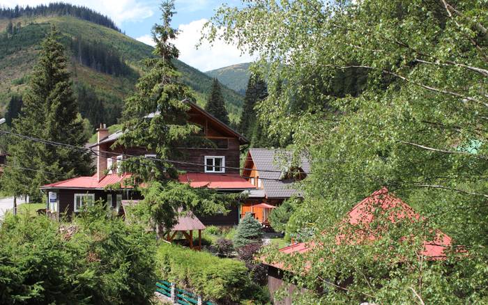 Hrádocká chata - Vyšná Boca - wooden houses