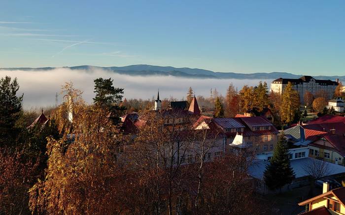 Výhľad z balkóna