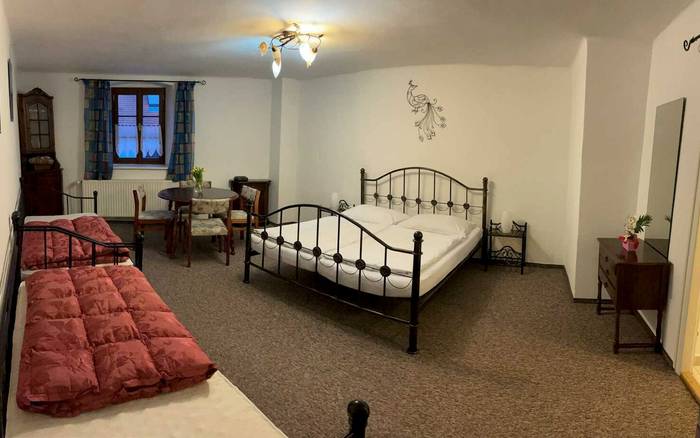 Čtyřlůžkový pokoj Deluxe