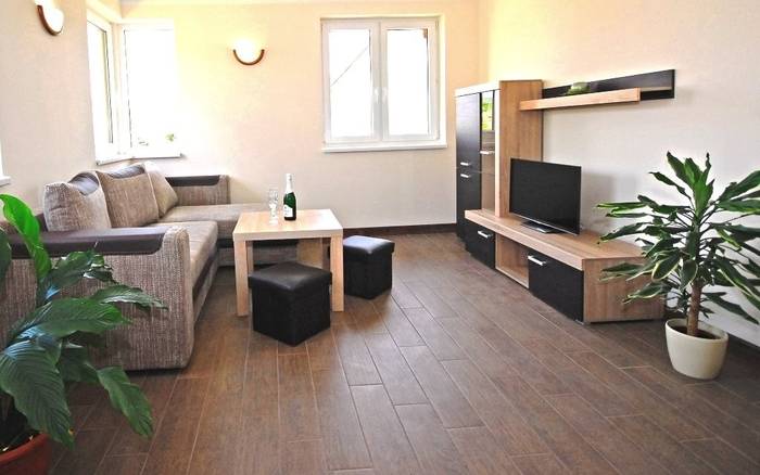 Apartmán s jednou spálňou - obývacia miestnosť