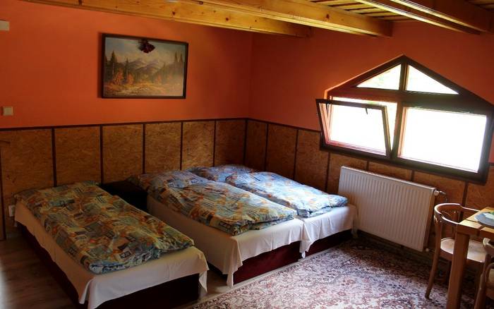 4 lôžková izba na vrchnom apartmáne