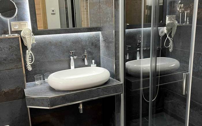 Dvoulůžkový pokoj Deluxe s privátní terasou