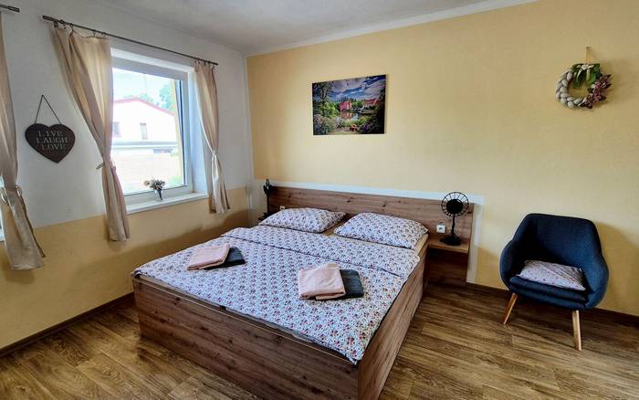 4. Apartmán s kuchyňkou, bezbariérový v přízemí
