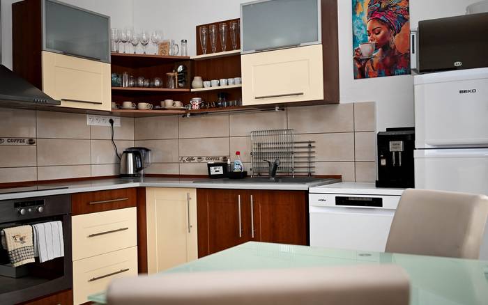 Kuchyňa apartmán 1