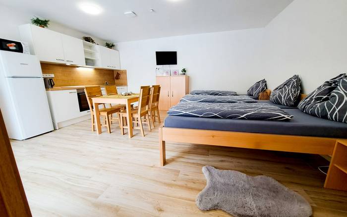 3-lůžkový pokoj s kuchyní
