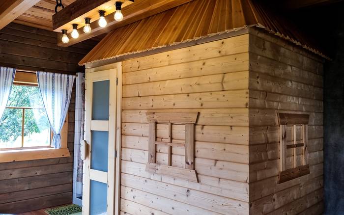 Drevenička - sauna
