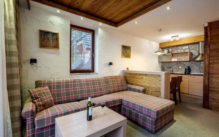 Apartmán s 1 spálňou v budove Residence