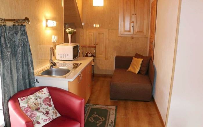 Apartmán s 1 spálňou - kuchynský kút