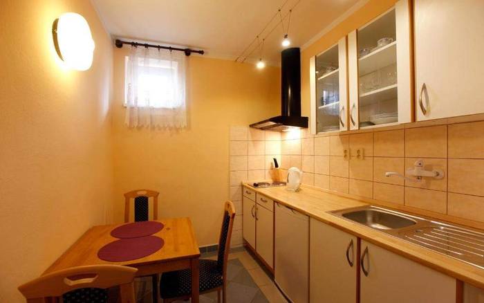 Apartmán s manželskou posteľou - kuchyňa