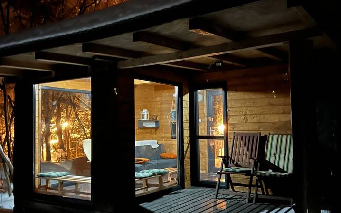 sauna v prírode