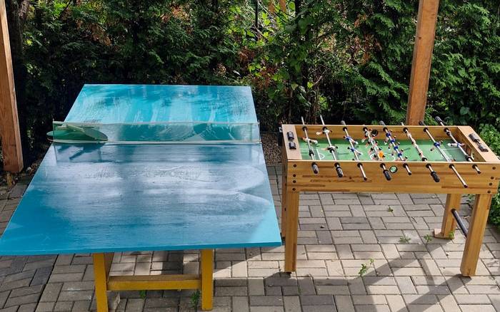 Stolný tenis a futbal