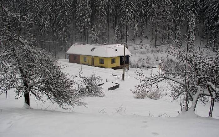 Exteriér v zimě