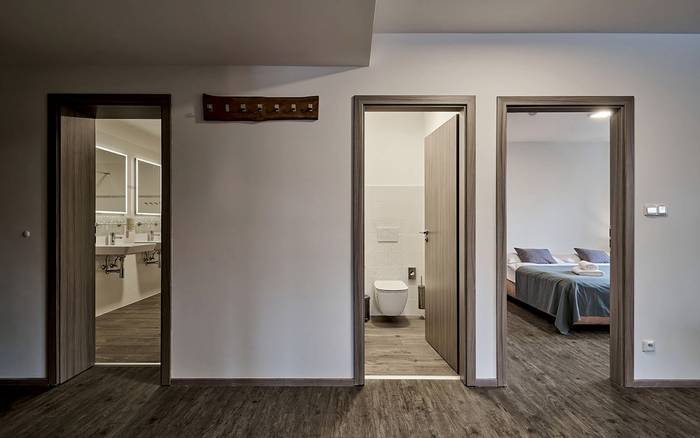 Studio šestilůžkové s balkónem