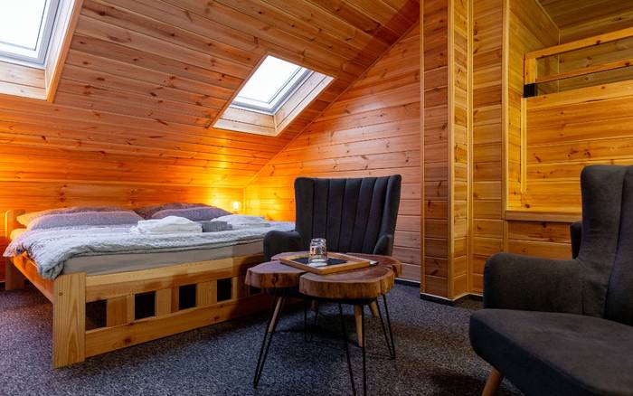 Podkrovní apartmá s možností přistýlky