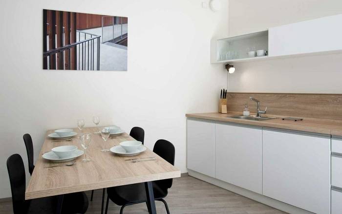 Apartmán 2+kk s balkonem nebo terasou, Apartmán 3+kk s balkonem nebo terasou