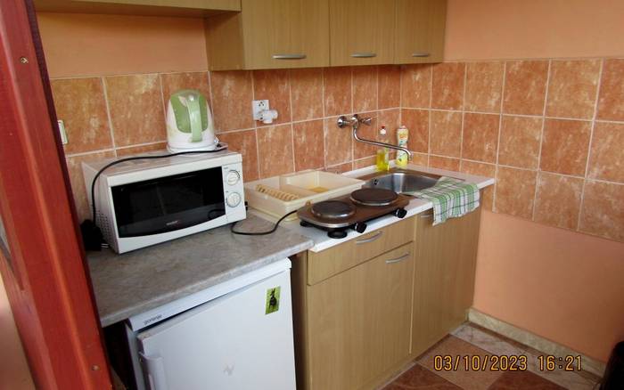 3-lôžkový apartmán v Prednom domku s terasou