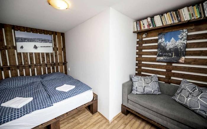 4-lůžkový pokoj + možnost přistýlky