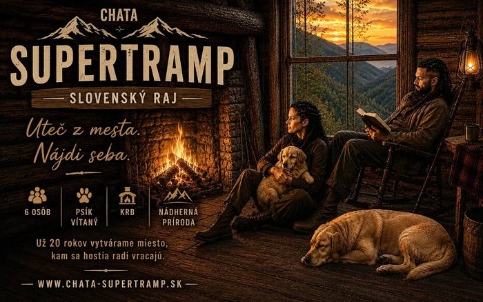Chata Supertramp - Slovenský raj