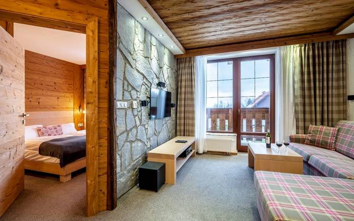 Apartmán s 1 spálňou v budove Residence