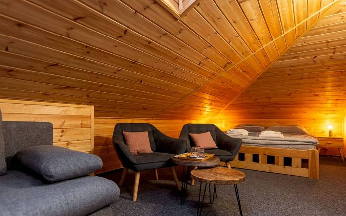 Podkrovní apartmá s možností přistýlky
