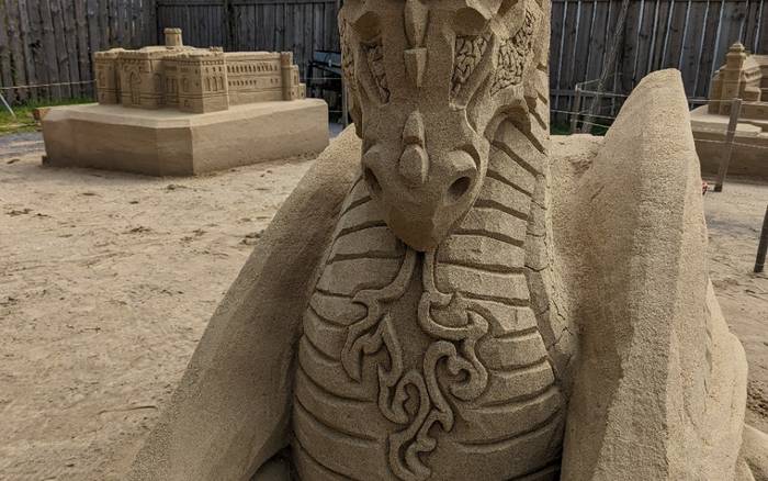 Pískové sochy Bojnice