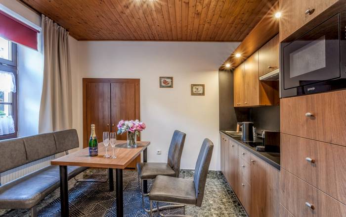 Apartmán s vybavenou kuchyní