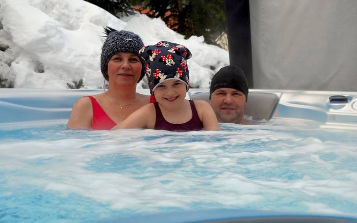 Jacuzzi aj v zime