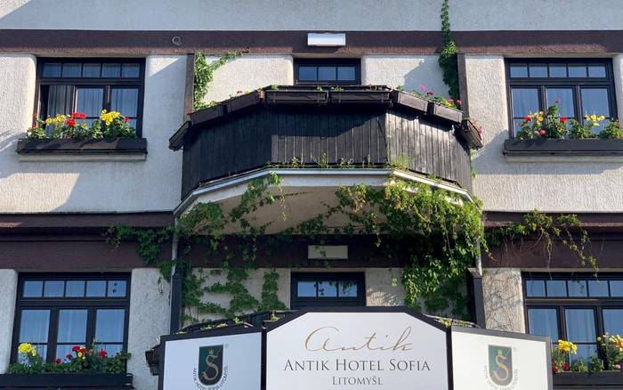 Budova, ve které se hotel nachází