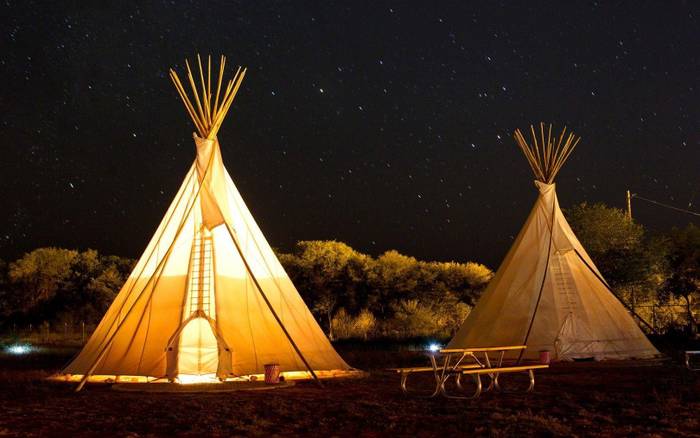 Dvoulůžkové teepee Assiniboine č. 11