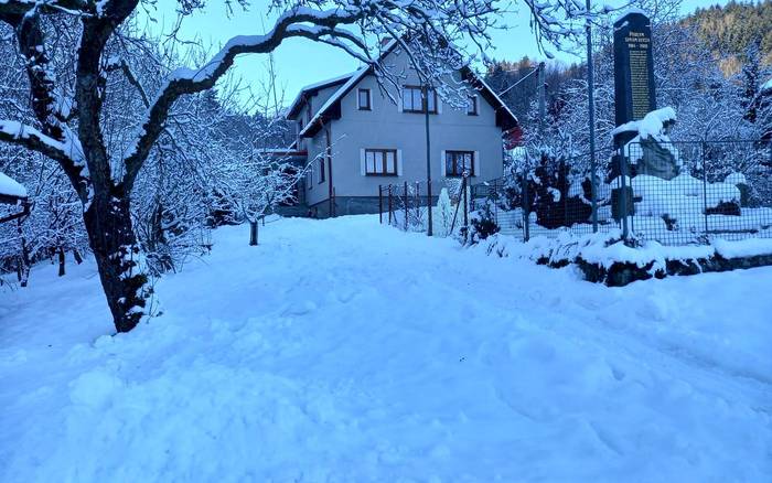 Exteriér v zimě