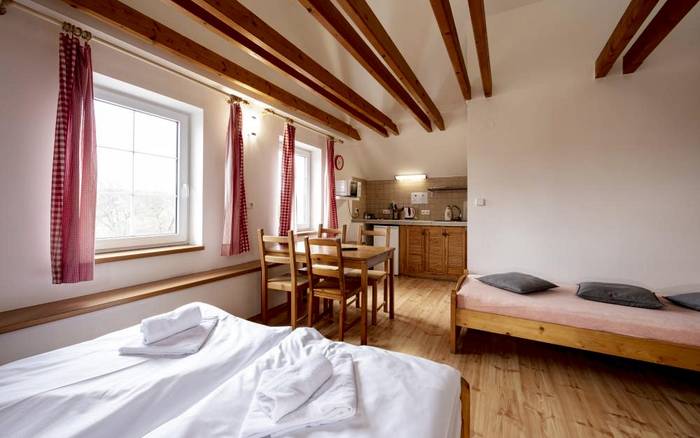 Rodinný apartmán s kuchyňkou