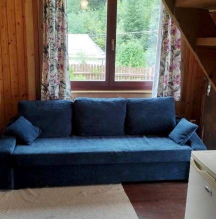 Chata pre hostí s ohniskom