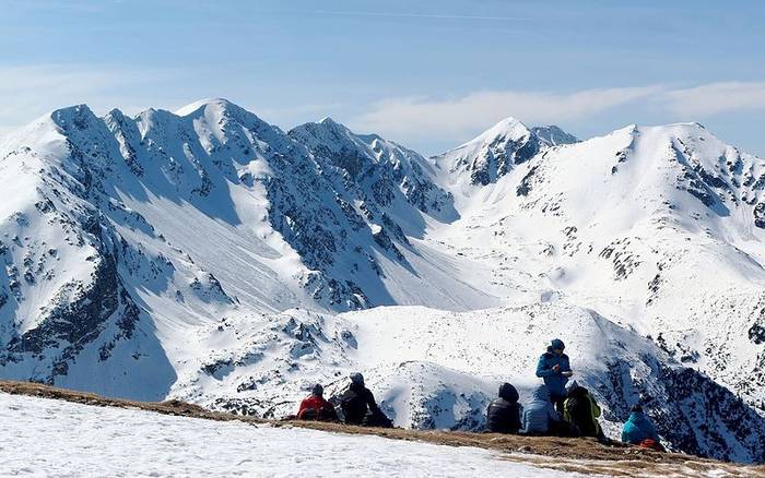 6 skialpinistických trás Vysokých a Západných Tatier