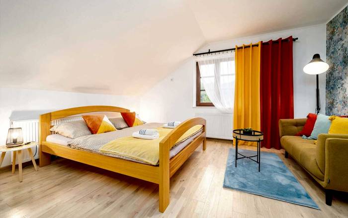 A4 Dvoulůžkový apartmán Deluxe