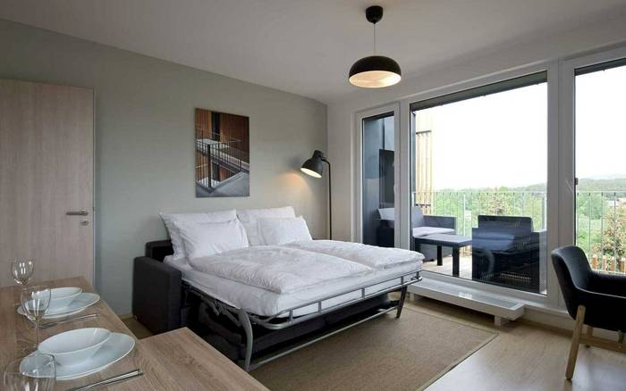 Apartmán 3+kk exclusive s balkonem a klimatizací
