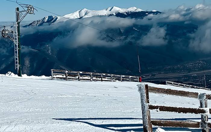 Vyhlad z vleku na Maly Krivan