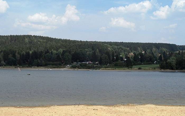 Romantiku na ostrově najdete na přehradní nádrži Seč